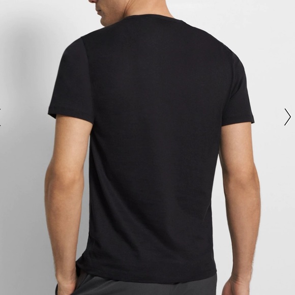 Theory Precise Tee in Luxe Cotton Jersey - Picture 4 of 4